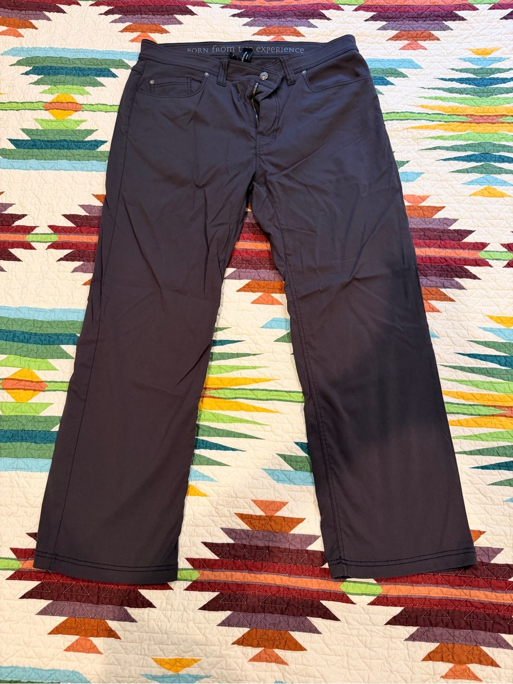 Prana Men's Dark Charcoal Chino Pants